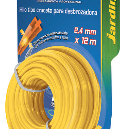 Hilo para Desbrozadora Tipo Cruceta