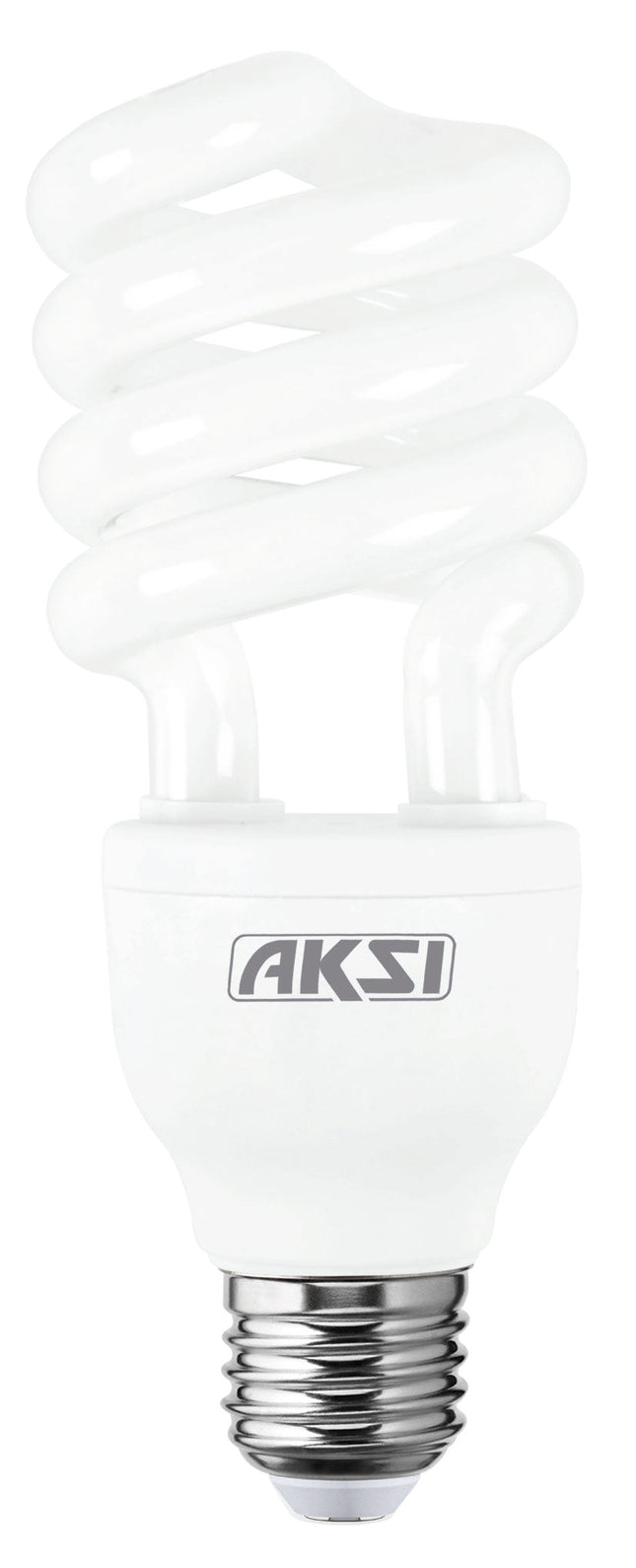 Foco Ahorrador Aksi 23W Espiral Base E27 Luz Blanca