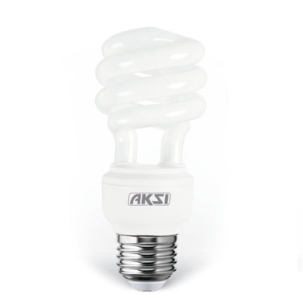 Foco Ahorrador Aksi 15W Mini Espiral Base E27 Luz Blanca