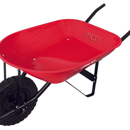 Carretilla de 4.5 ft3 (Roja) Bastidor Metálico