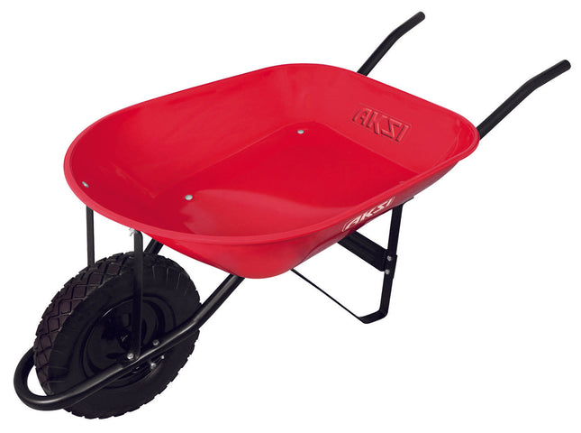 Carretilla de 4.5 ft3 (Roja) Bastidor Metálico