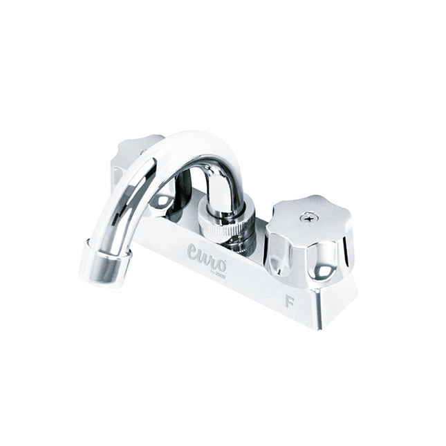 Mezcladora/Lavabo 4" Cuello Curvo
