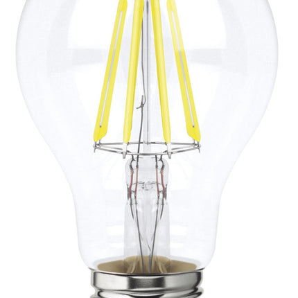 Foco LED Aksi 6W A19 Filamentos Base E27 Luz Cálida