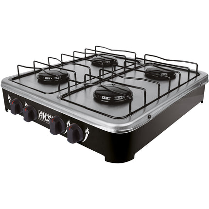 Estufa de mesa 4 Quemadores de Acero Inoxidable