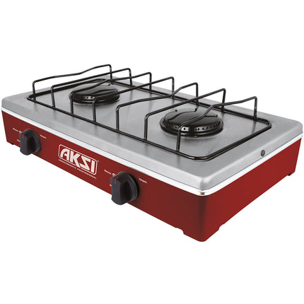 Estufa de mesa 2 Quemadores de Acero Inoxidable