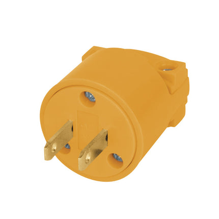 Contacto y Clavija Polarizado Abrazadera Plástica