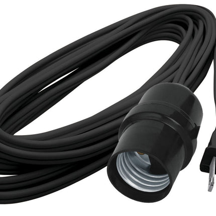 Portalámpara con Cable de Alimentación
