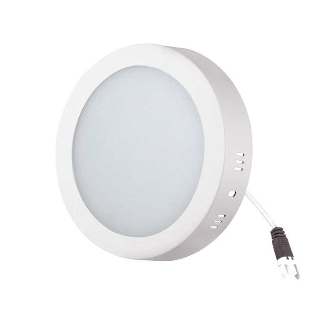 Luminario LED Aksi de Sobreponer Circular Luz Blanca