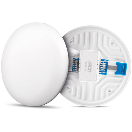 Luminario 2 en 1 Aksi 32W Circular Luz Cálida