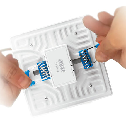 Luminario LED Aksi 15W 2 en 1 Cuadrado Luz Blanca