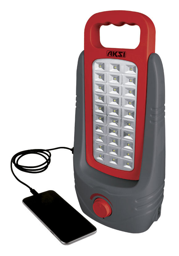 Luminario Recargable con Cargador USB