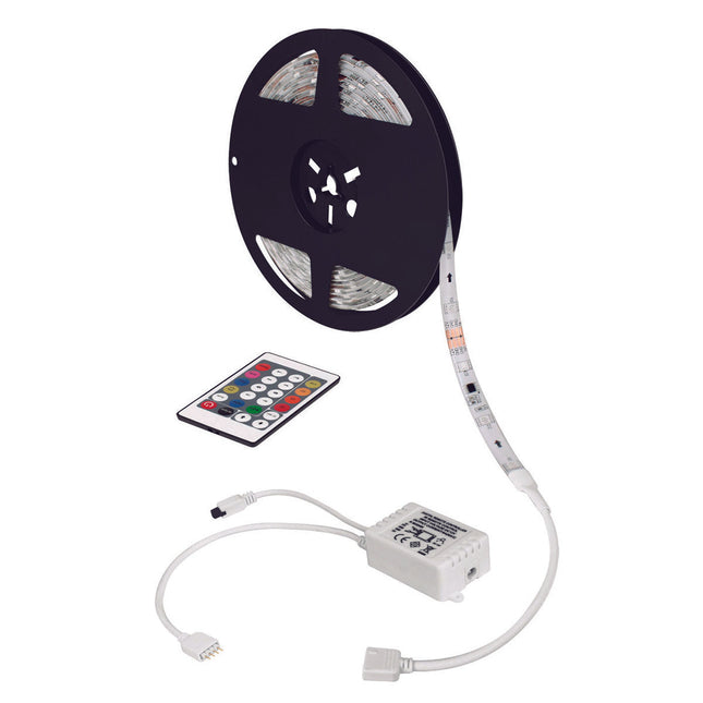 Tira LED Aksi 12W SMD PRO para Exterior IPX6 5m RGB