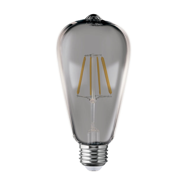 Foco LED Vintage Aksi 5W Mazorca Smoke Dimeable Luz Cálida