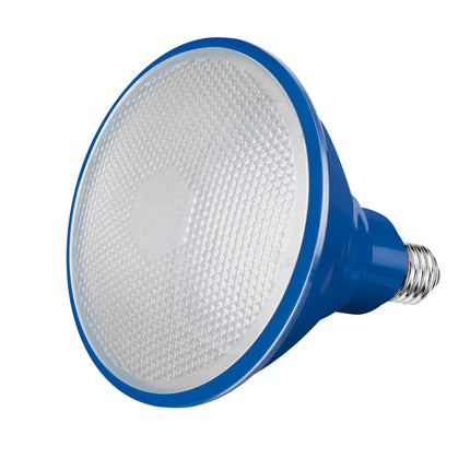 Foco LED Aksi 20W PAR 38 IP65 Base E27 Azul