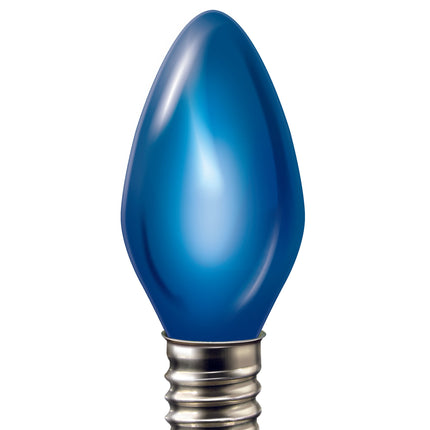 Pack de 2 focos Aksi 0.5W Vela Base E12 Colores Sólidos