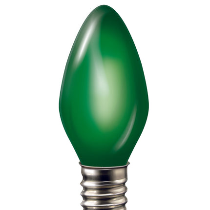 Pack de 2 focos Aksi 0.5W Vela Base E12 Colores Sólidos