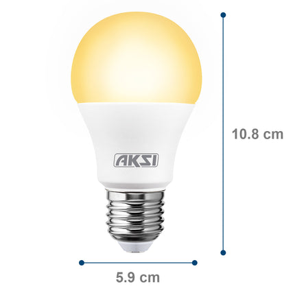 Foco Aksi 7W Repelente de mosquitos Base E27 Luz Cálida