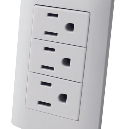Contacto Triple Aterrizados con Placa Plástica ALTIMUS