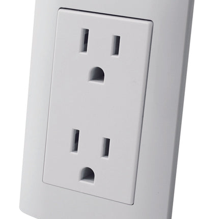 Contacto Dúplex Oculto Aterrizado con Placa Plástica ALTIMUS