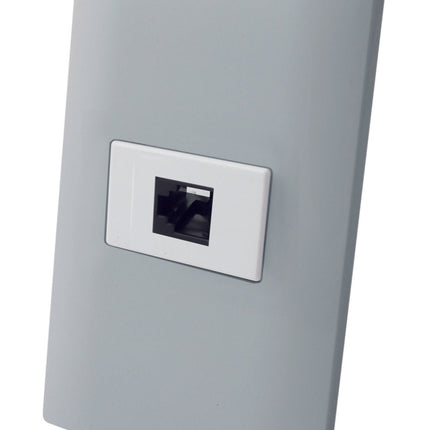 Receptáculo Telefónico con Placa Plástica ALTIMUS