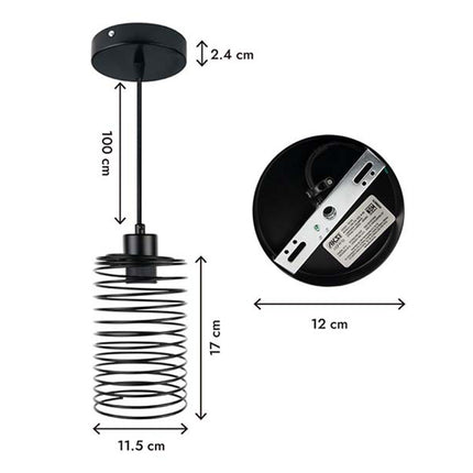Lámpara Decorativa Aksi Colgante Spring