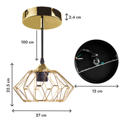 Lámpara Decorativa Aksi Colgante Multiposición