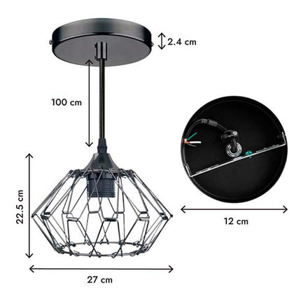 Lámpara Decorativa Aksi Colgante Multiposición