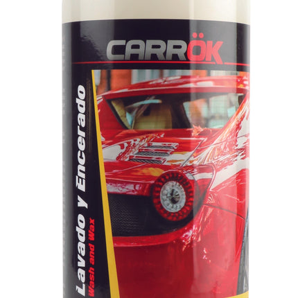 Shampoo CARROK para Carros con Cera de Carnauba