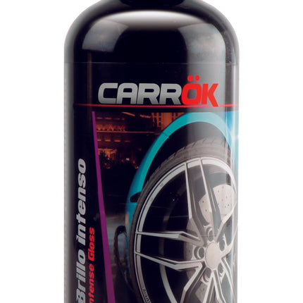 Gel Abrillantador de Llantas Negro CARROK 500ml