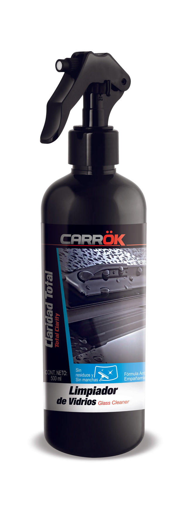 Limpiador de Vidrios CARROK para Autos 500ml