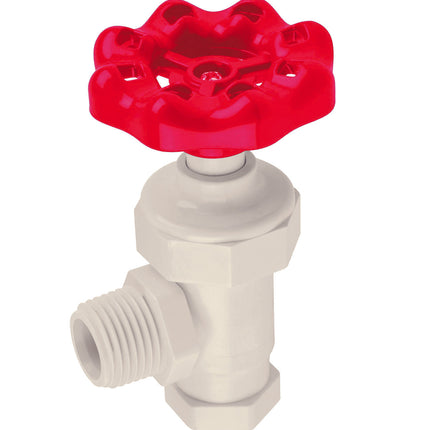CPVC - Llave angular con volante 1/2"" x 1/2""