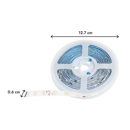 Tira LED Aksi 6.5W para Interior 5m Luz Blanca