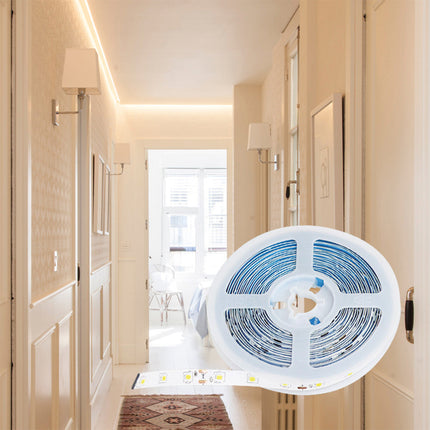 Tira LED Aksi 6.5W para Interior 5m Luz Cálida
