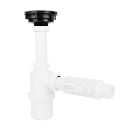 Céspol Flexible con Bote y Contracanasta para Fregadero 1 1/2"