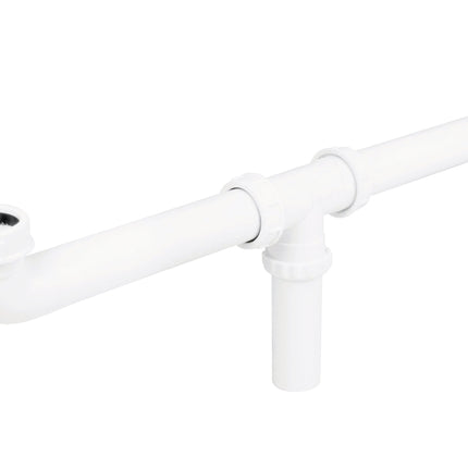 Céspol Doble sin Contracanasta plástica para Fregadero 1 1/2"