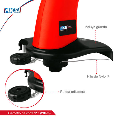Desbrozadora Eléctrica 500W 11" Profesional