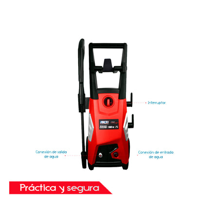 Hidrolavadora Eléctrica 1650W Profesional