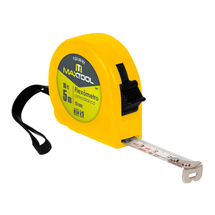 Flexómetro Cinta Blanca Maxtool