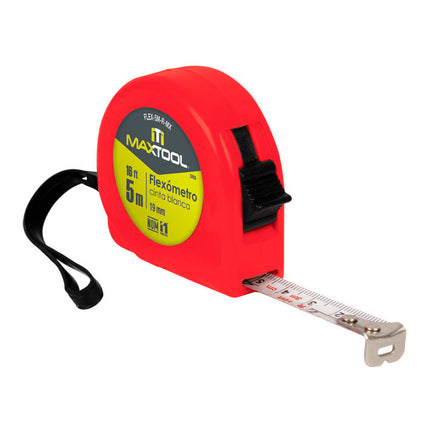 Flexómetro Cinta Blanca Maxtool