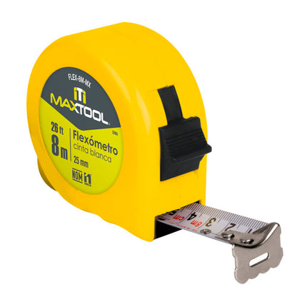 Flexómetro Cinta Blanca Maxtool