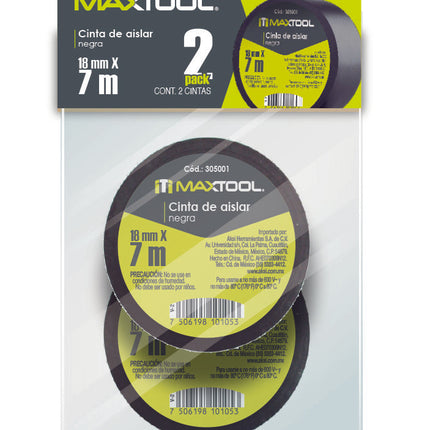 Cinta de Aislar 18mm x 7 mt