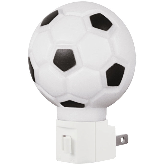 Lámpara de noche Aksi 4W con interruptor 127V/60 Hz Football