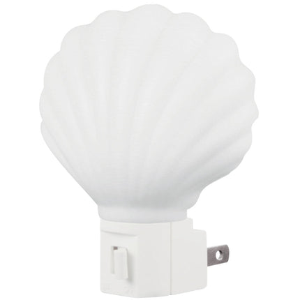 Lámpara de noche Aksi 4W con interruptor 127V/60 Hz Concha