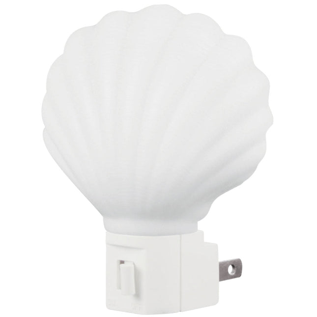 Lámpara de noche Aksi 4W con interruptor 127V/60 Hz Concha