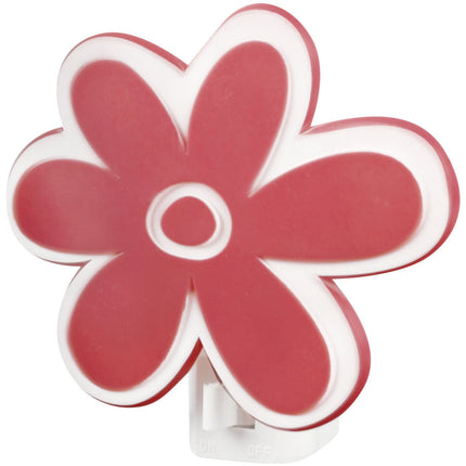 Lámpara de noche Aksi 4W con interruptor 127V/60 Hz Flor