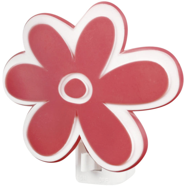 Lámpara de noche Aksi 4W con interruptor 127V/60 Hz Flor