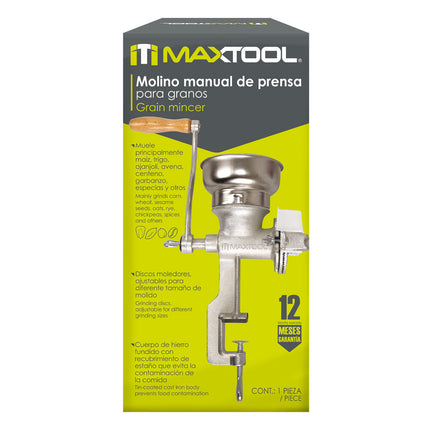 Molino Manual para Grano