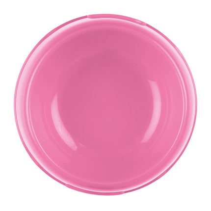 Plato Redondo Plástico Cristal
