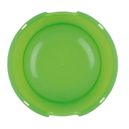 Plato Redondo Plástico Cristal