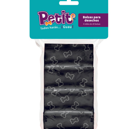 Bolsas para Perro 4 pzs 20 bolsas